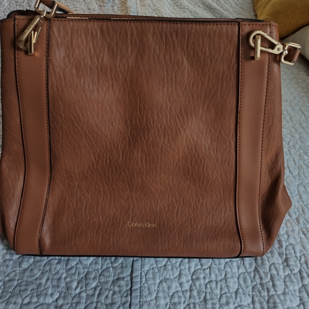 Calvin Klein Reyna Novelty Triple Compartment Shoulder Bag